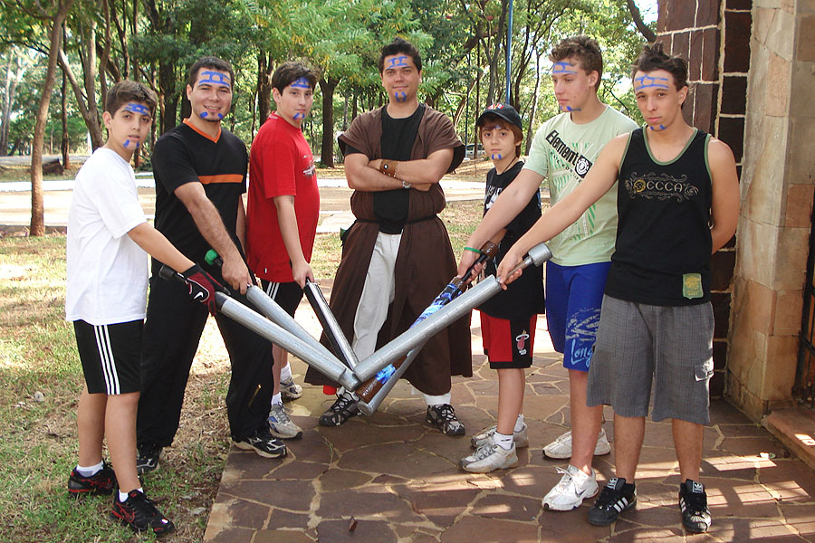 Gladius Swordplay - Torneio no Morro de São Bento - Larp Boffering