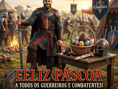 ⚔️ Feliz Páscoa a todos os guerreiros e combatentes da Gladius Swordplay! ⚔️