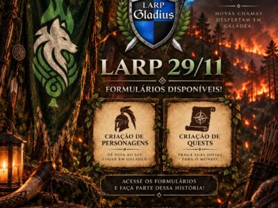 29 de novembro de 2026 | LARP Gladius