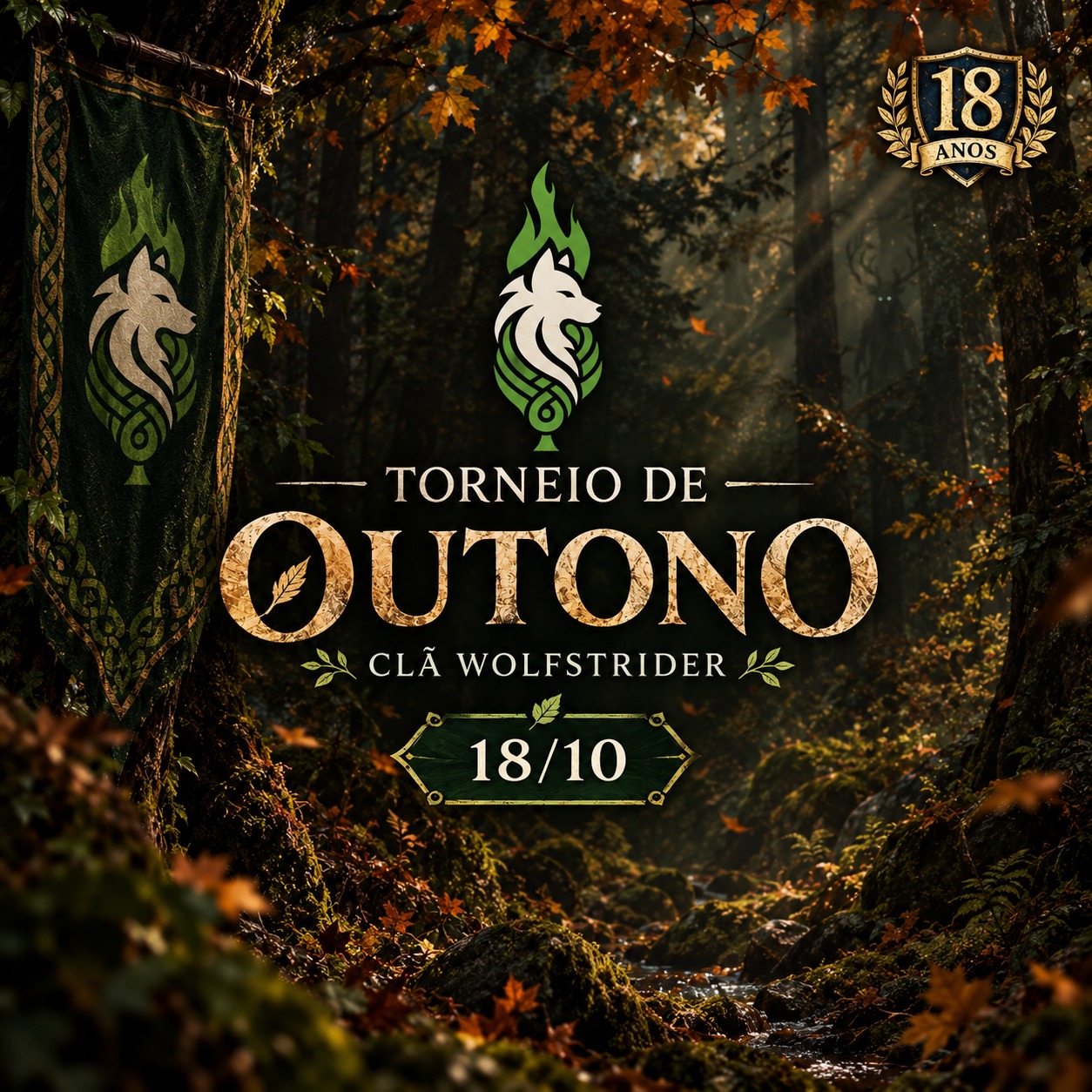 🍂🐺 O OUTONO CHEGOU À FLORESTA WOLFSTRIDER! 🐺🍂